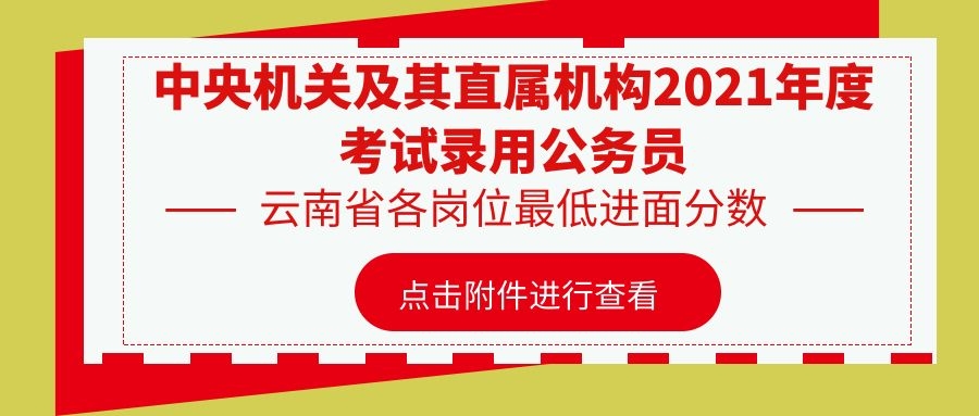 2021年国考各岗位进面人数及最低进面分数汇总（云南省）.jpg